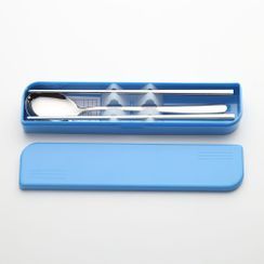 Gukan - Set: Stainless Steel Chopsticks + Spoon + Case Gukan - Set: Stainless Steel Chopsticks + Spoon + Case