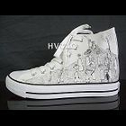 HVBAO - 'Surreal Print' High-Top Sneakers