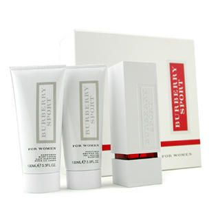 Burberry Sport for Woman Coffret: Eau De Toilette Spray 75ml/2.5oz + Body Lotion 100ml/3.3oz + Shower Gel 100ml/3.3oz