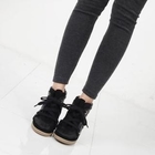 LEEKE STYLE - Genuine-Suede High-Top Sneakers