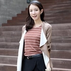 CLICK - Oversized-Lapel Jacket with Sash