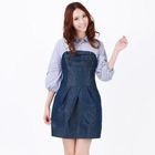 O.SA - Denim Panel Shirtdress