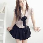 D.P-Shop - Pleated Chiffon Skirt