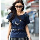 SOHO Central - Crochet Panel Top (Belt not Included)