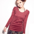 ZOO - Rhinestone Crochet-Back Top