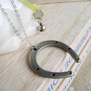 Legend of Horse Silver Necklace