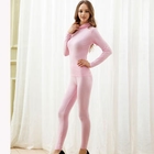Moonbasa - Set: Mock-Neck Top + Leggings