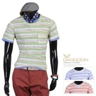 DANGOON - Striped Crewneck T-Shirt