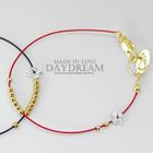 daydream - Faux-Gold Ball Trim Bracelet