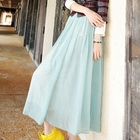Ando Store - Dotted Chiffon Long Skirt