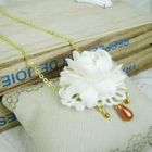 MyLittleThing - Romantic White Floral Necklace