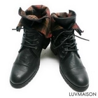 LUVMAISON - Faux-Leather Boots