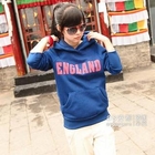 Ando Store - Long-Sleeve Hooded Print Pullover