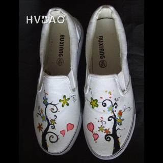 'Tree of Love' Slip-Ons