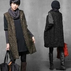 HALUMAYBE - Fleece Long Vest