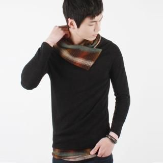 Plaid Trim Top Plaid Trim Top