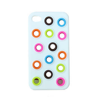 Dotted iPhone 4G Silicon Case