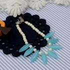 MyLittleThing - Glass Beads Bracelet(skyblue)