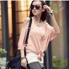 PUFFY - Set: Cutout-Shoulder Knit Top + Camisole