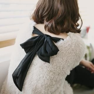Tie-Back Fleece Sweater Tie-Back Fleece Sweater