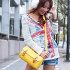 Miss Sweety - Faux-Leather Buckled Satchel
