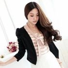 Tokyo Fashion - Shirred Cropped Jacket
