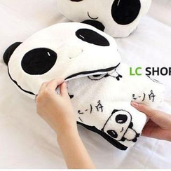 Lazy Corner - Set: Convertible Panda Blanket + Slipcase Lazy Corner - Set: Convertible Panda Blanket + Slipcase