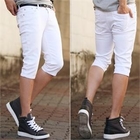 ABOKI - Cropped Cotton Blend Pants