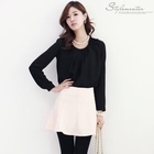 Stylementor - Pleated Rosette Blouse