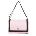Let's Fly - Contrast-Trim Flap Cross Bag