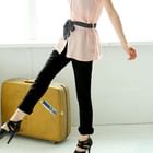 Tokyo Fashion - Tie-Waist Pleated Pants