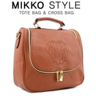 Mikko - Engraved Tote with Cross Strap