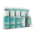 Bliss - Tried + Blue Travel Kit: Shampoo and Conditioner + Body Lotion + Body Wash + Face Wash + Soap + Bag Bliss - Tried + Blue Travel Kit: Shampoo and Conditioner + Body Lotion + Body Wash + Face Wash + Soap + Bag
