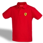 Act Gear - [Kids] Ferrari  Scudetto Polo Shirt