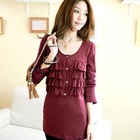 Tokyo Fashion - Layered-Front Henley
