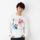 Buden Akindo - Long Sleeve Print T-Shirt – Musical Pig and TonTon