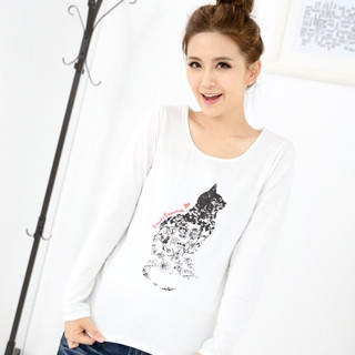 Long-Sleeve Print T-Shirt Long-Sleeve Print T-Shirt