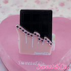 Sweet & Co. - Sweet Pink Swarovski Crystal Choco Bar Ring