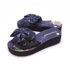 Moscova - Bow-Accent Platform Flip-Flops