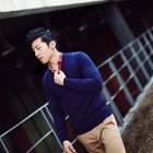 TOPGUYS - V-Neck Knit Top