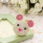 Miss Girl - Rhinestone Bear Pendant