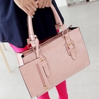 PG Beauty - Buckled Tote with Coin Purse