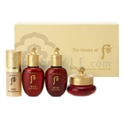 The History of Whoo - Ja Saeng Essence Special Gift Set (4 items): Essence 8ml + Balancer 20ml + Lotion 20ml + Cream 10ml The History of Whoo - Ja Saeng Essence Special Gift Set (4 items): Essence 8ml + Balancer 20ml + Lotion 20ml + Cream 10ml