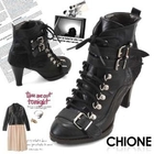 Chione - Lace-Up Ankle-Boots