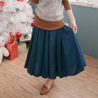 CatWorld - Elastic-Waist Long Skirt