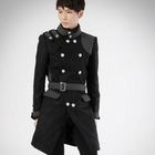 deepstyle - Wool Blend Military Coat