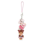 Atelier - Pink Heart Mobile Strap  with Lace MCC Girl Monchhichi