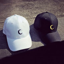 Hats 'n' Tales - Embroidered Crescent Moon Cap Hats 'n' Tales - Embroidered Crescent Moon Cap