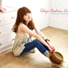 Tokyo Fashion - Inset Vest Frilled Floral Vest