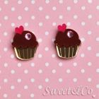 Sweet & Co. - Sweet&Co. Mini Cupcake Stud Earrings